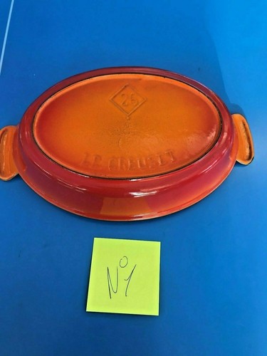 Plat creuset fonte - le,