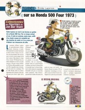 Fiche Moto : HONDA CB 500 Four