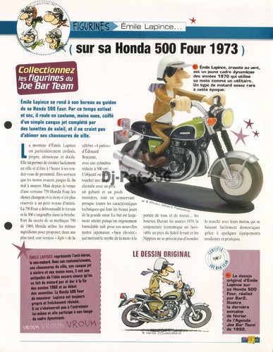 Fiche moto honda 500 four - honda,