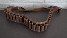 Cartouchière Cuir Marron