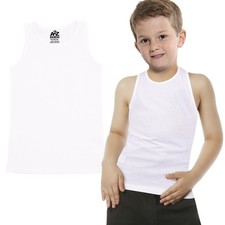 A2Z 4 Enfants Gilet Garçon Mode Sous-Vêtement Sans Manches Été École Gilet 5-13