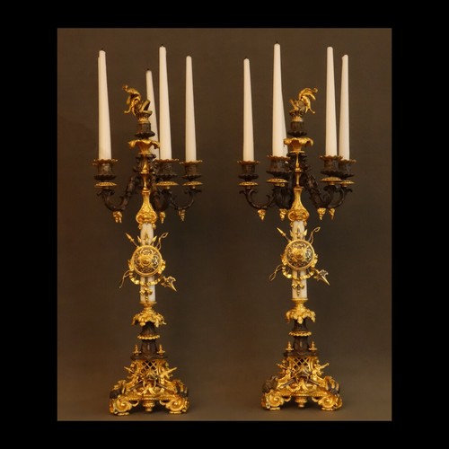 Paire girandoles aux - paire,