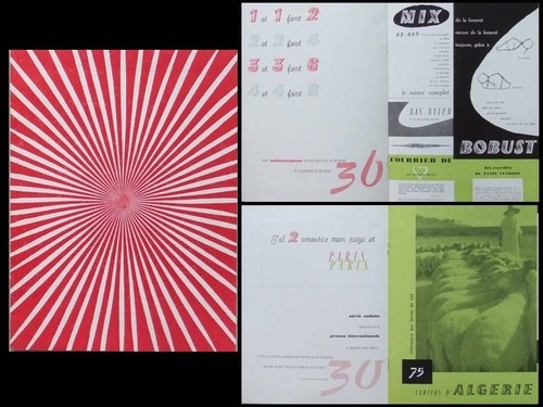 Typographie flash 1953 - typographie,