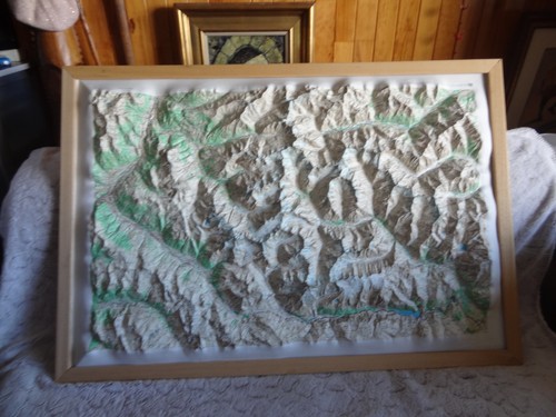 Grande carte murale ign en - ,