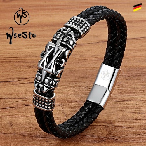 Bracelet wsesto cuir - wsesto, noir