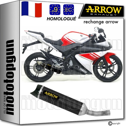 Arrow pot echappement approuve - pot,