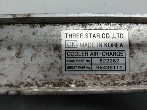 Echangeur air chevrolet - chevrolet, nubira