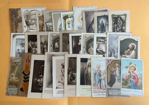 Lot anciennes images - lot, 30