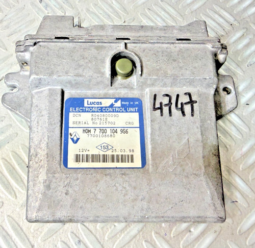 Calculateur moteur renault - calculateur,