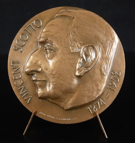 Médaille vincent scotto - vincent,