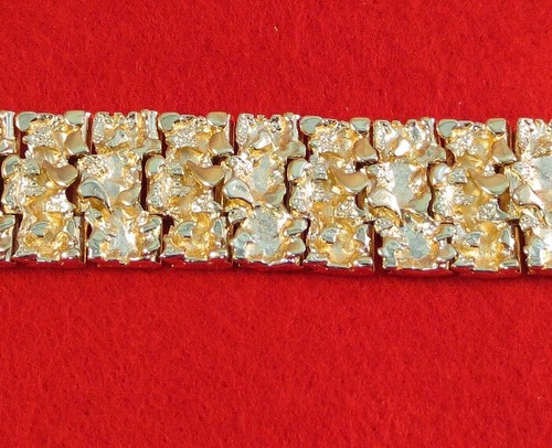 Mens gold plated 8 - 14,