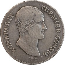 Francs bonaparte 1er consul - 5,