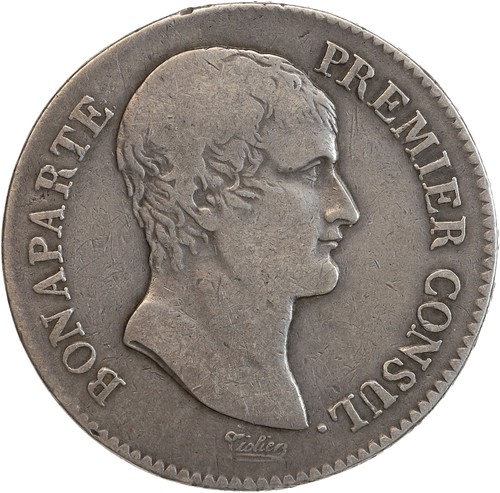Francs bonaparte 1er consul - 5,