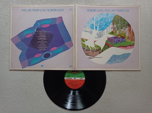 33t roberta flack feel - lp, "feel