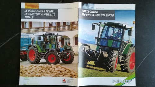 Prospectus brochure tracteur