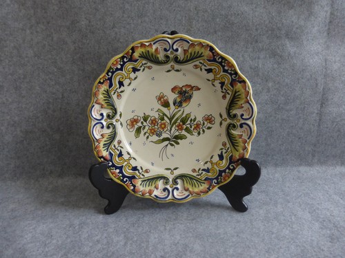 Assiette faïence décor - assiette, en
