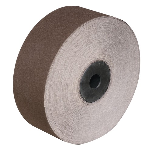 Bande abrasive sur - , rouleau