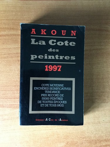 Akoun cote des peintres - des,