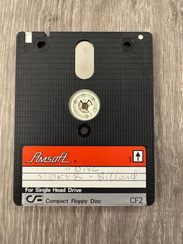 Une disquette amsoft amstrad - disquette,