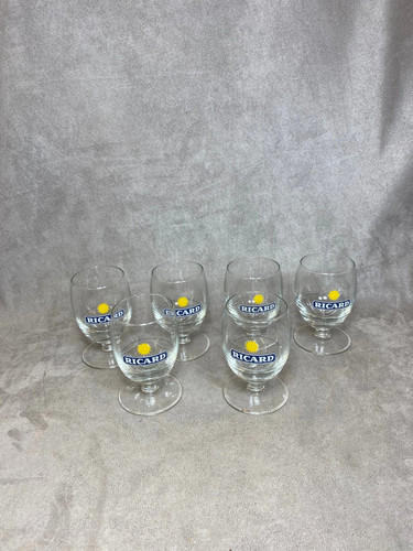 Lot verres ballon ricard - lot,
