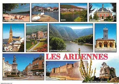 Carte postale ardennes - carte,
