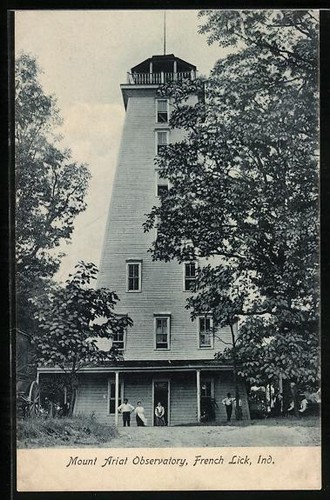 Carte postale french lick - postale,