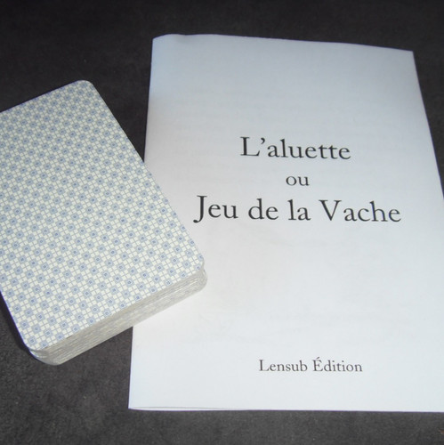 Jeu cartes la vache - de,