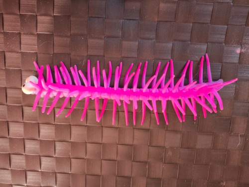 Jeu jouet chenille violette - jeu,