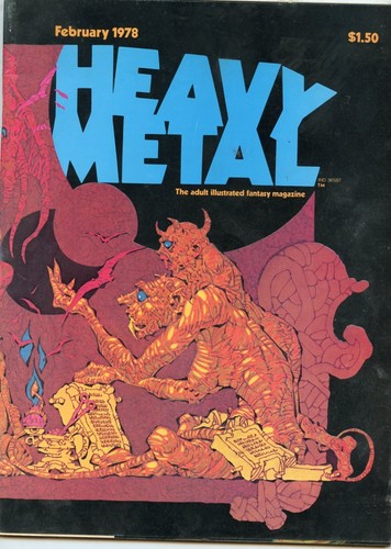 Heavy metal magazine - heavy,