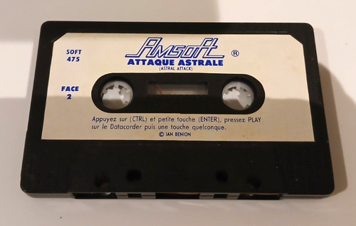 Cassette pour amstrad - k7,