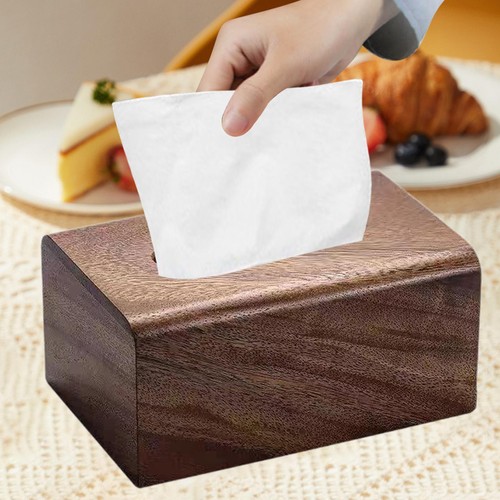 Boîte mouchoirs bois - à,