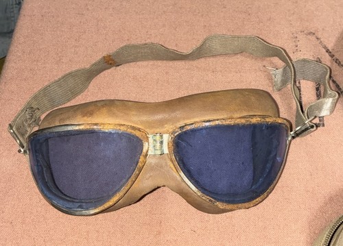 Wwii usn goggles blue - wwii,
