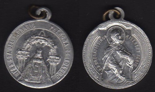 Médaille aluminium nuestra - médaille,