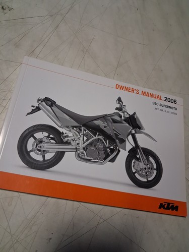 Ktm 950 supermoto 2006 - supermoto, manuel