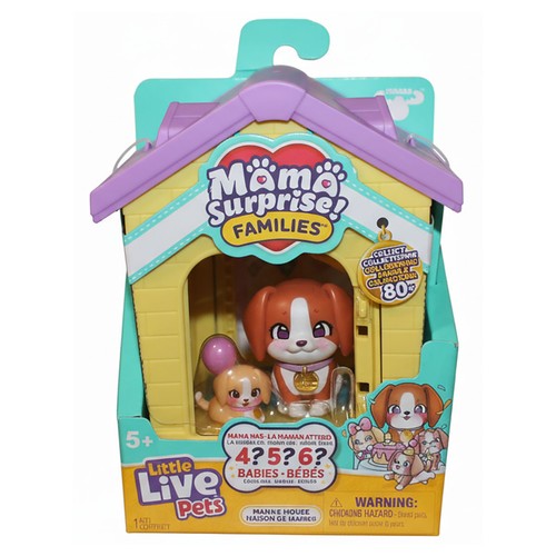Little live pets beagle - little, mama