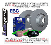 Ebc rear discs greenstuff - rear, pads