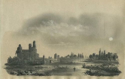 Egypte dessin orientaliste - -,