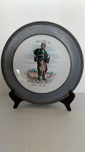 Assiette décorative apilco - décorative,