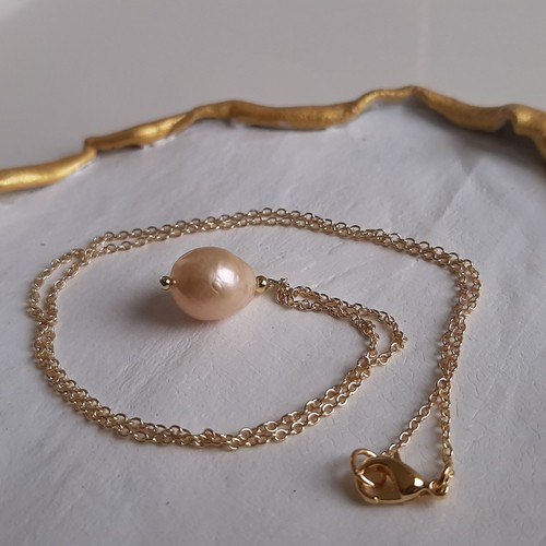 Collier perle culture - perle,