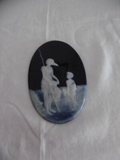 Tres belle grande plaque emaux - plaque,