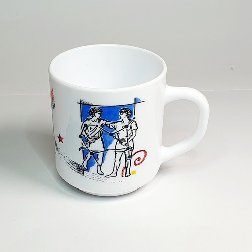 Ancien mug tasse - ancien, gémeaux