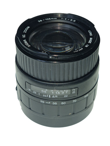 Objectif zoom sigma 105 - zoom, uc