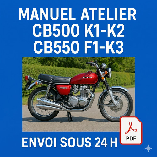 Manuel atelier honda cb500 - atelier,