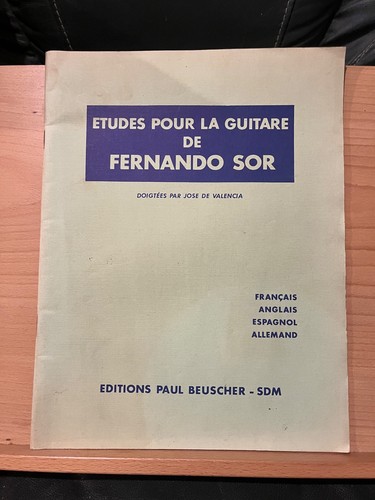 Etudes pour guitare - etudes, de