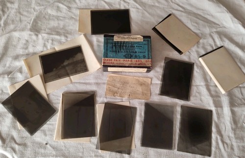 Boîte origine 10 plaques - d'origine,