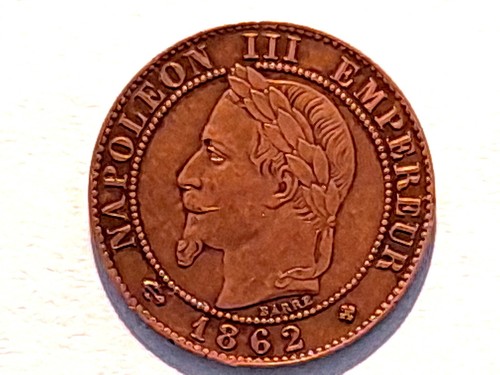 Centime 1862 napoléon - un,