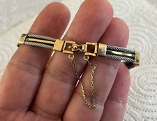 Bracelet acier 18k - acier, or