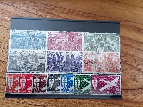 Timbres anciens madagascar - anciens,