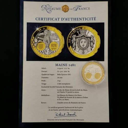 Medaille argent 333 - argent, 333‰