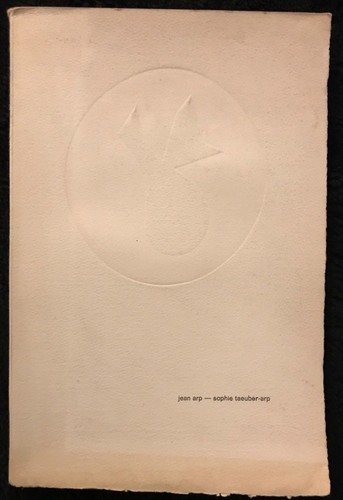 Jean arp sophie tauber - , et